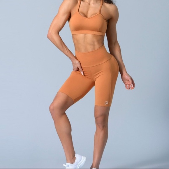 Bombshell Sportswear Pants - Bombshell Sportswear shape high rise biker shorts Medium